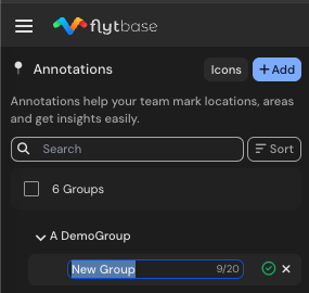 New Sub-group added