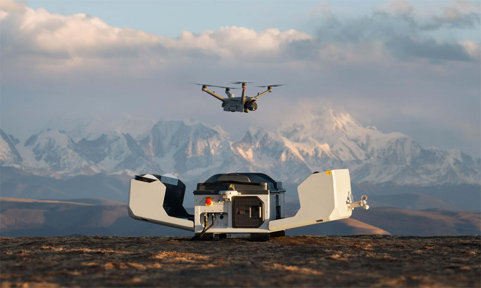 DJI Dock 3 أثناء العمل