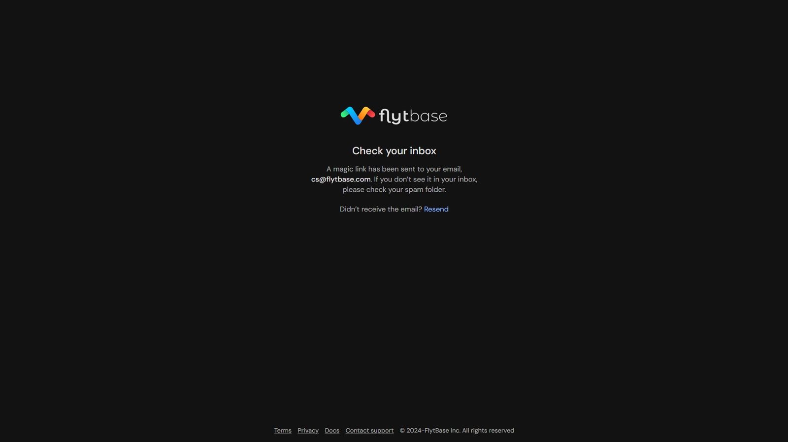 Notifica per Magic Link, con opzione di rinvio