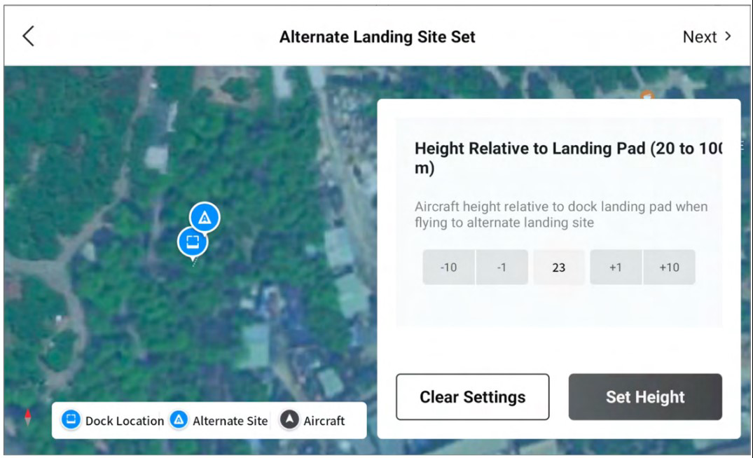 Setting Alternating Route Altitude on DJI Pilot 2 App